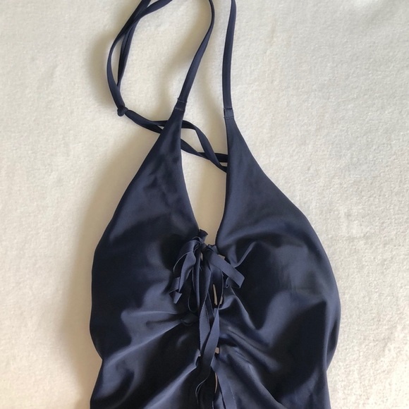 Aerie Lace Up One-Piece Swimsuit - Picture 5 of 11